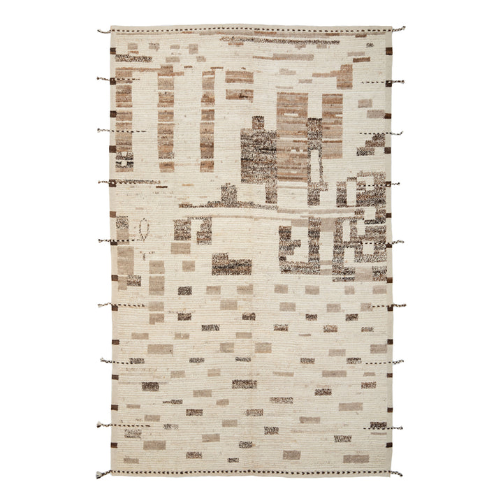 Zameen Transitional Wool Rug - 6'1" x 9'6"