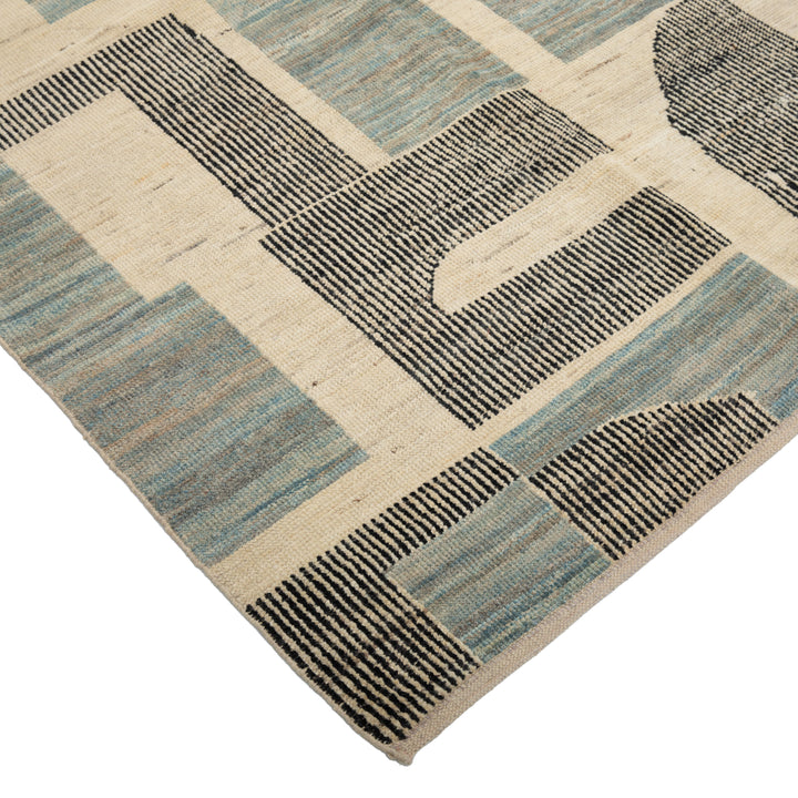 Zameen Transitional Wool Rug - 9'7" x 11'9"