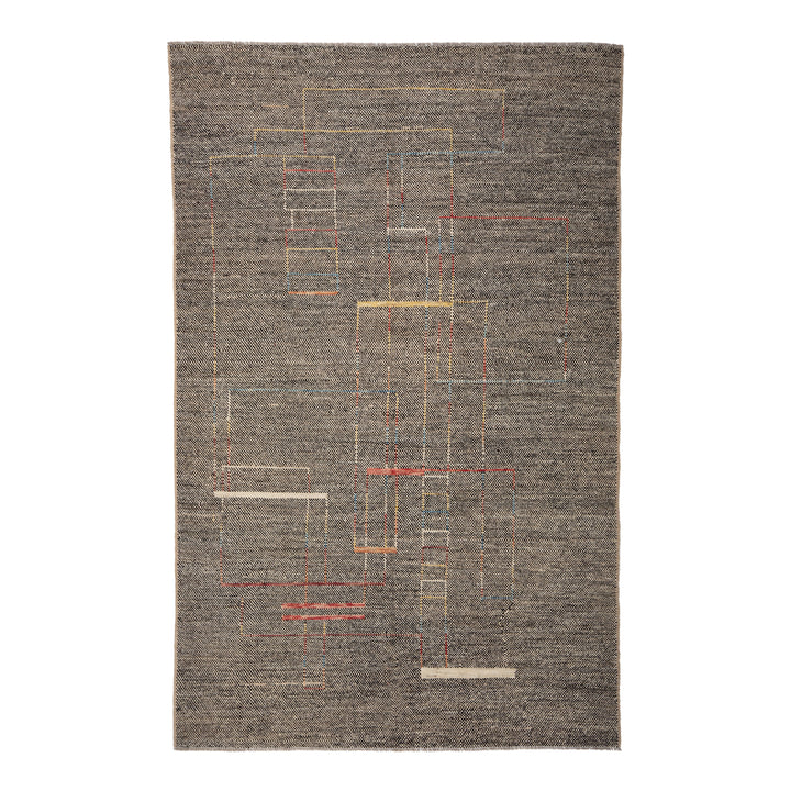 Zameen Transitional Wool Rug - 6'0" x 8'11"