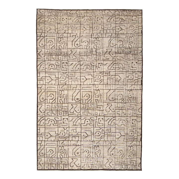 Zameen Transitional Wool Rug - 9'1" x 12'5"