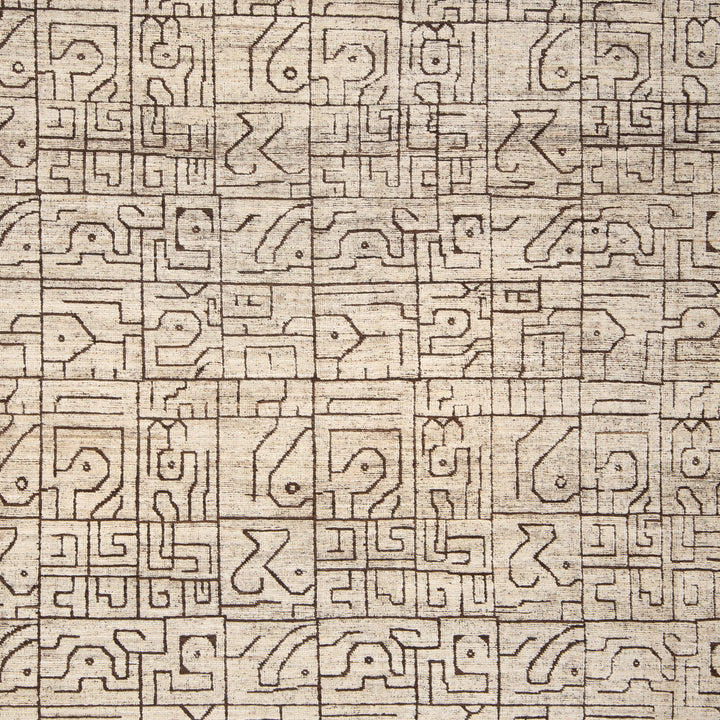 Zameen Transitional Wool Rug - 9'1" x 12'5"