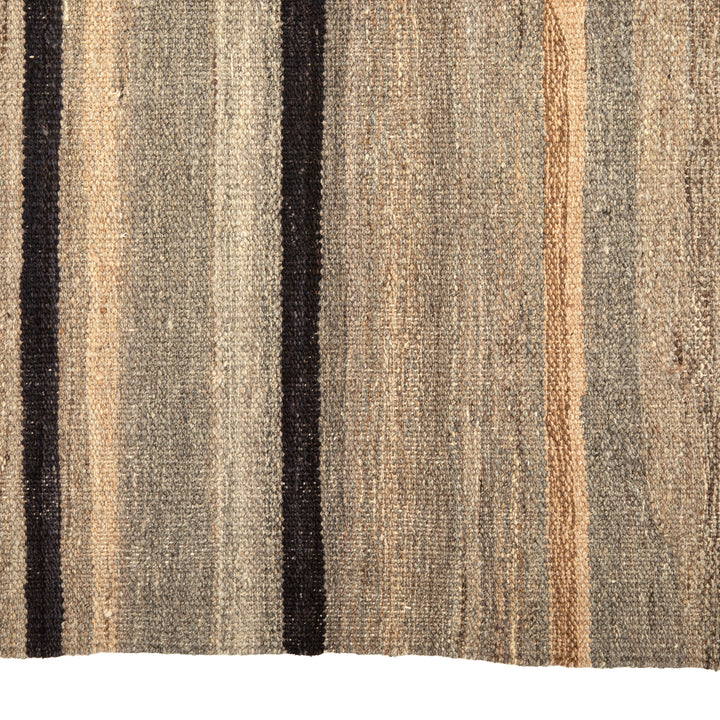 Transitional Kilim Wool Rug - 8'10" x 11'7"