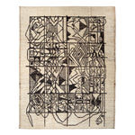 Zameen Transitional Wool Rug - 9'4" x 11'8"