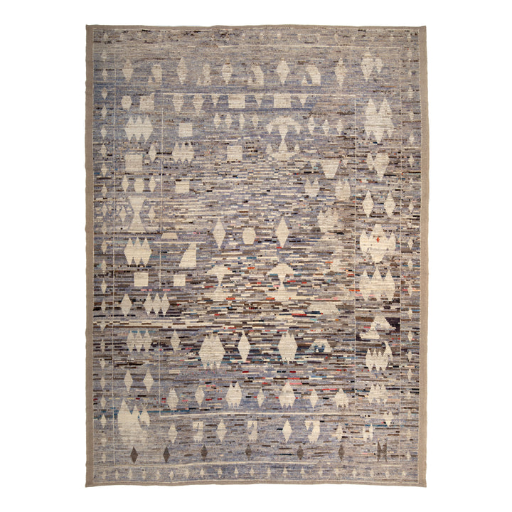 Zameen Transitional Wool Rug - 9'2" x 12'5"