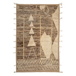 Zameen Transitional Wool Rug - 5'0" x 7'7"