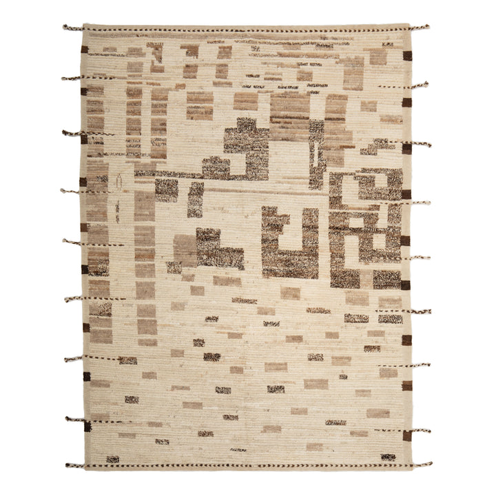 Zameen Transitional Wool Rug - 5'7" x 7'9"