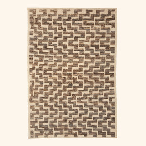 Zameen Transitional Wool Rug - 5'2" x 7'7"
