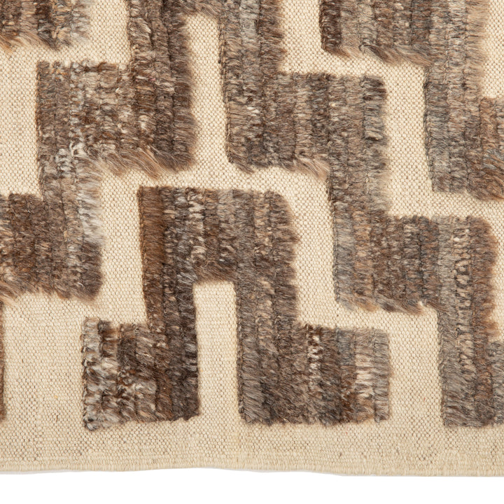 Zameen Transitional Wool Rug - 5'2" x 7'7"