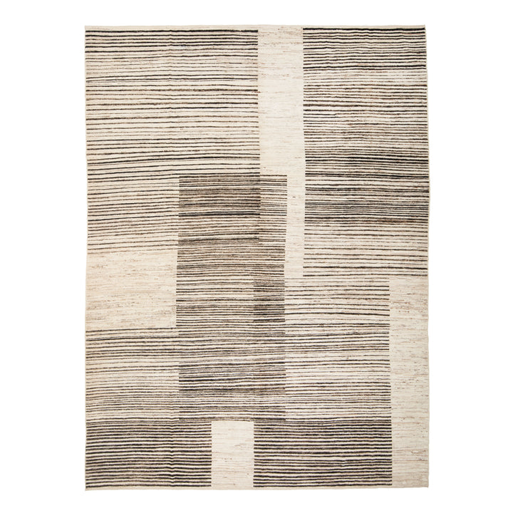 Zameen Transitional Wool Rug - 9'3" x 12'4"