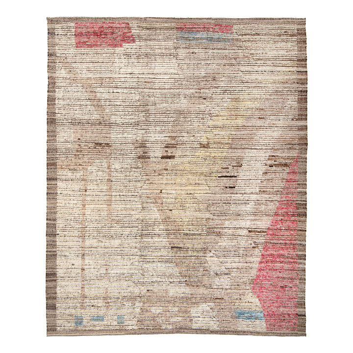 Zameen Transitional Wool Rug - 9'5" x 10'11"