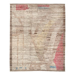 Zameen Transitional Wool Rug - 9'5" x 10'11"