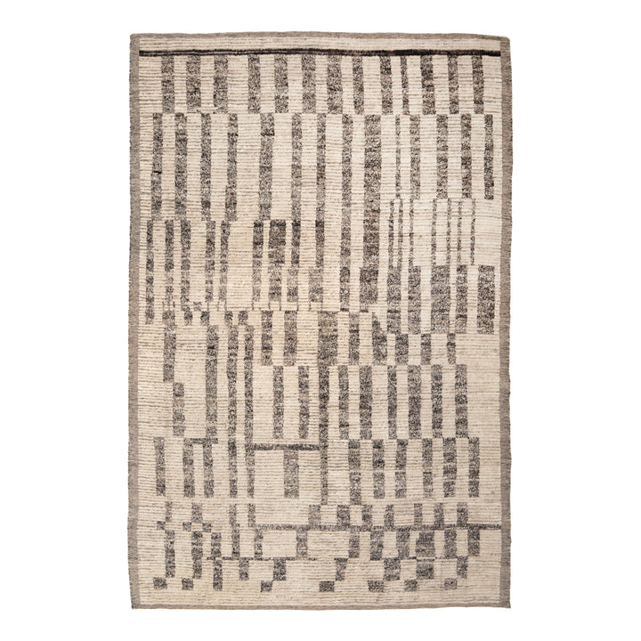Zameen Transitional Wool Rug - 6'2" x 9'1"