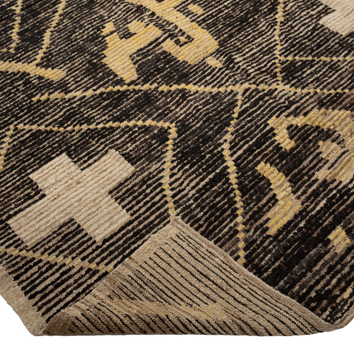 Zameen Transitional Wool Rug - 6'9" x 9'3"