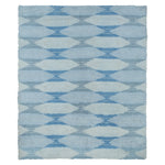 Blue Moroccan Wool Rug - 9' x 12'