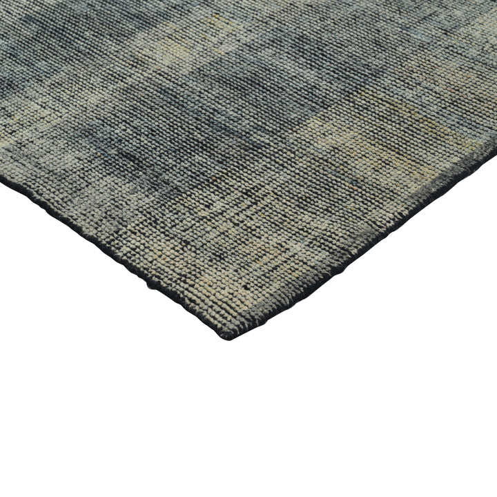 Charcoal Contemporary Wool Rug - 9' x 12'