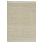 Beige Wool Kilim Rug - 10' x 14'