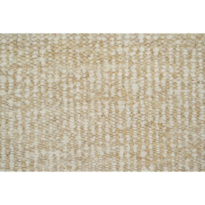 Beige Wool Kilim Rug - 10' x 14'