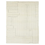 Ivory Moroccan Wool Rug