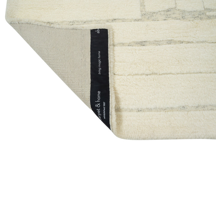 Ivory Moroccan Wool Rug