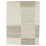 Natural Wool Kilim Rug - 9' x 12'