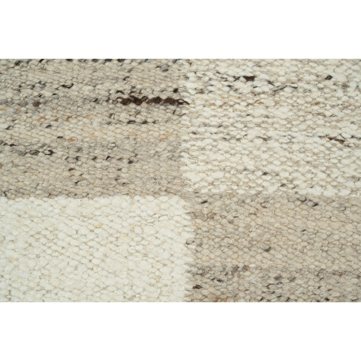 Natural Wool Kilim Rug - 9' x 12'
