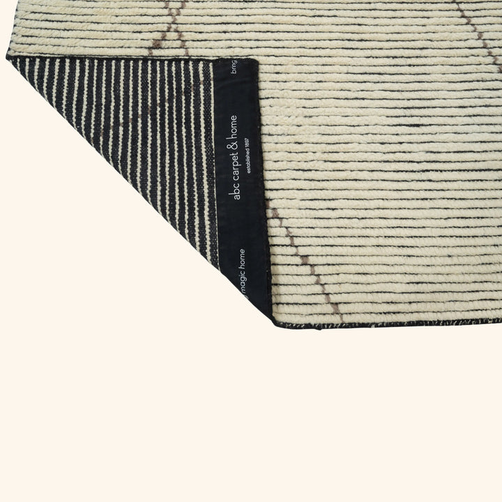 Ivory Transitional Wool Rug - 9' x 12'