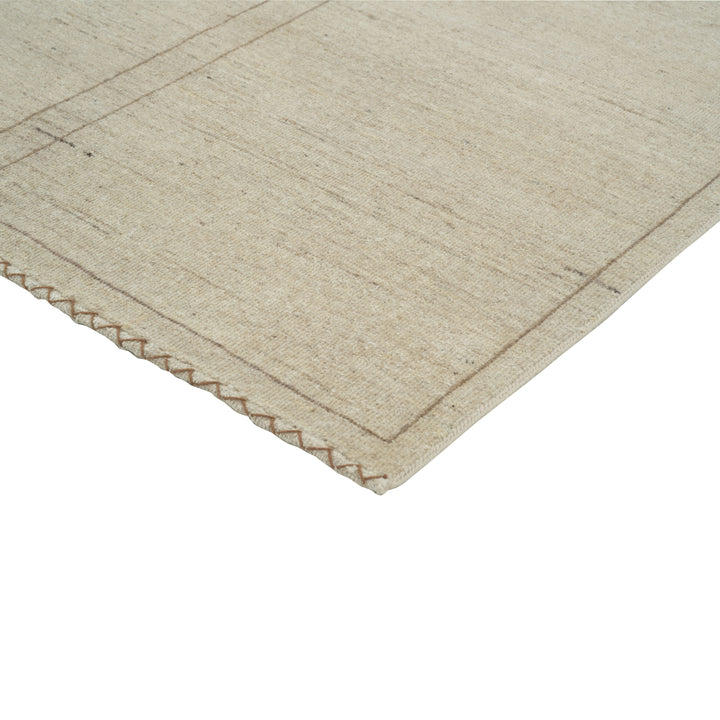 Natural Transitional Wool Rug - 8'2" x 11'6"