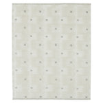 Beige Swedish Inspired Art Silk Wool Blend Kilim Rug - 8' x 10'