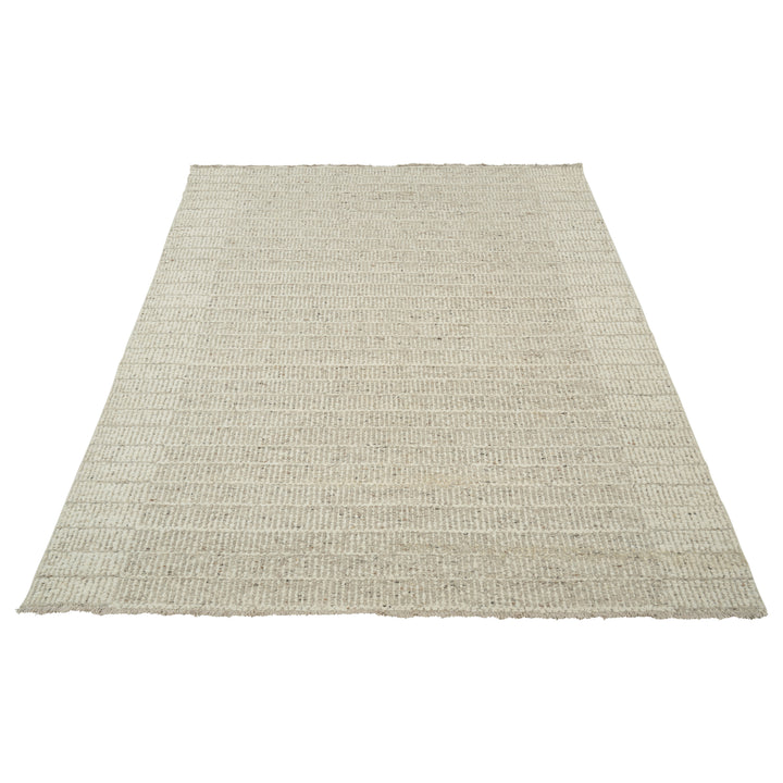Natural Wool Kilim Rug - 8' x 10'