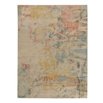 Multicolored Contemporary Wool Rug 8x10