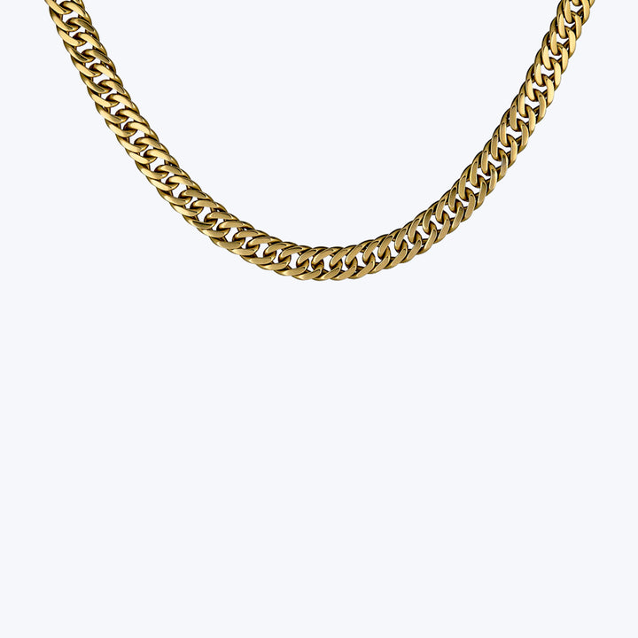 Gucci Vintage 18KYG Flat Curb Link Chain