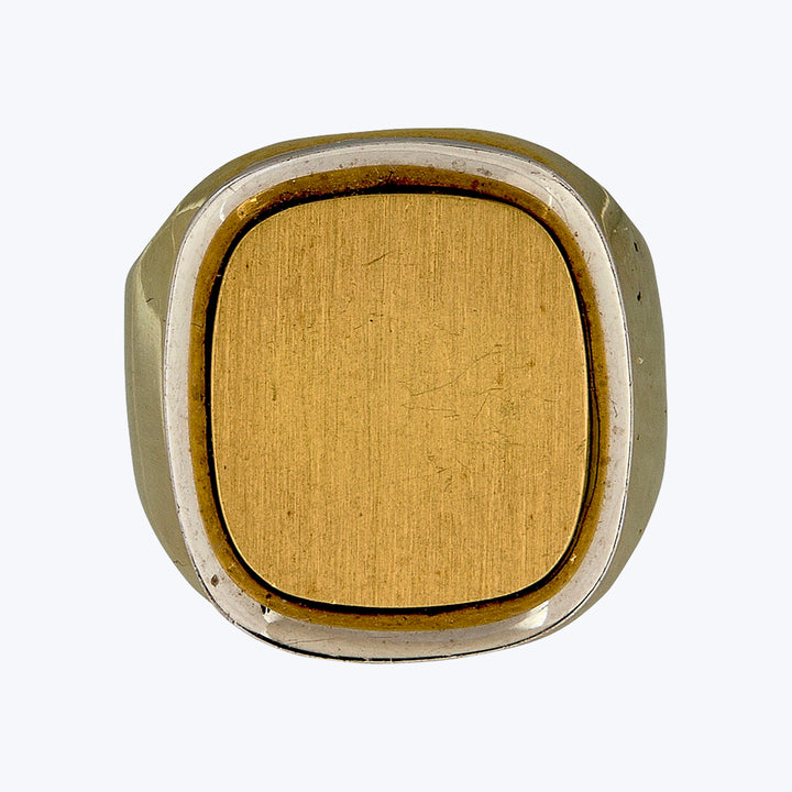 Cartier Vintage 18KYG Signet Ring