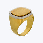 Cartier Vintage 18KYG Signet Ring