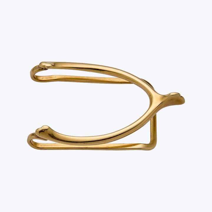 Tiffany & Co. Vintage 14KYG Wishbone Money Clip