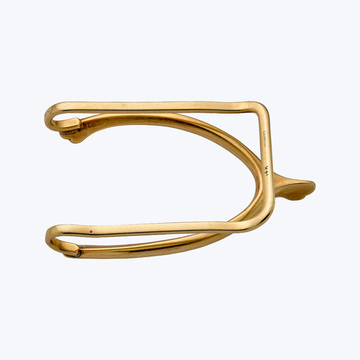 Tiffany & Co. Vintage 14KYG Wishbone Money Clip