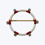 Cartier Retro 14KYG Enamel Nautical Brooch