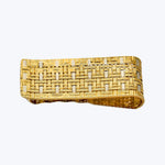 Cartier Vintage 18KYG Woven Money Clip
