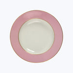 Vintage Porcelain Pink Shallow Bowl