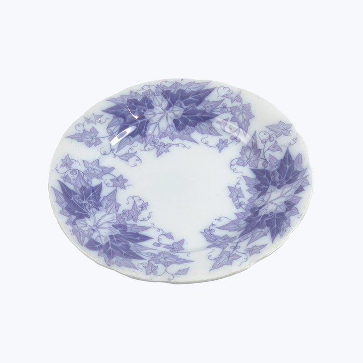 Vintage Porcelain Sau XIX Dessert Plate