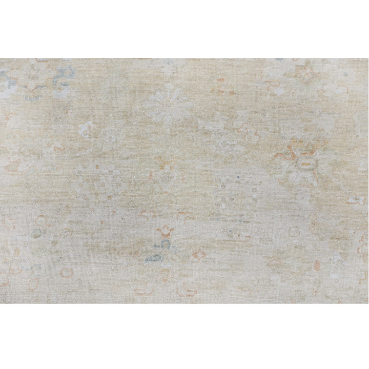 Gold Antique Revival Wool Silk Blend Rug