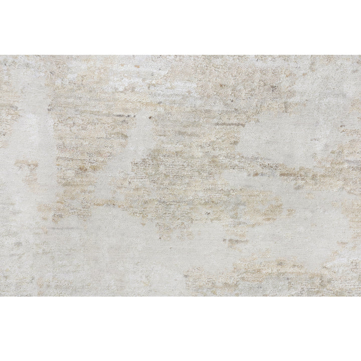 Natural Contemporary Wool Rug - 6' x 9'
