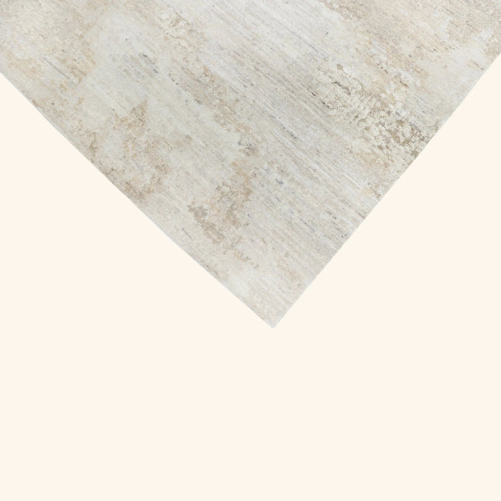 Natural Contemporary Wool Rug - 6' x 9'