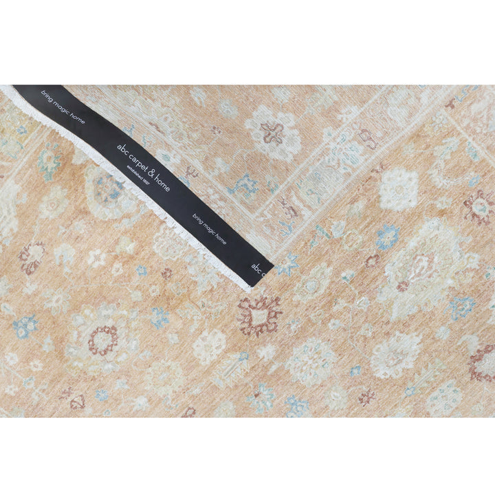 Rust Antique Revival Wool Silk Blend Rug