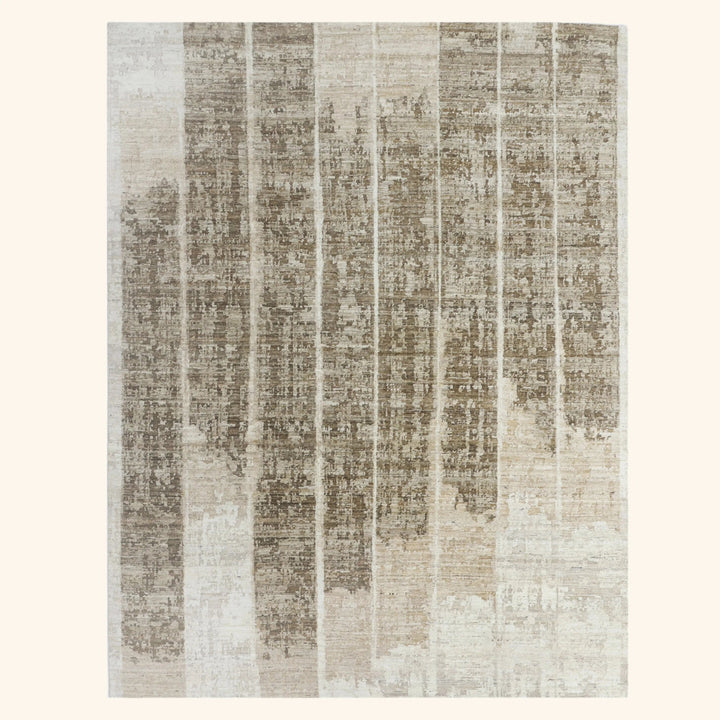 Camel Contemporary Wool Rug - 8' x 10'