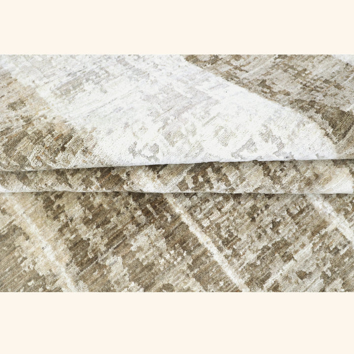 Camel Contemporary Wool Rug - 8' x 10'