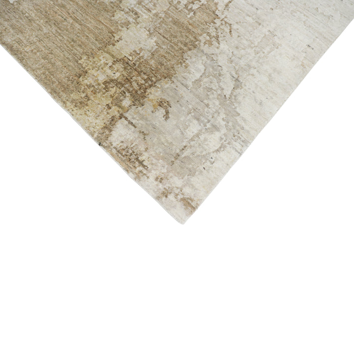 Camel Contemporary Wool Rug - 6' x 9'