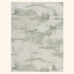 Green Contemporary Wool Rug - 8' x 10'