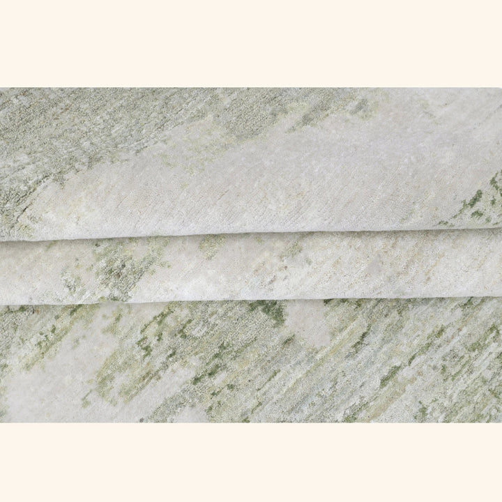 Green Contemporary Wool Rug - 8' x 10'