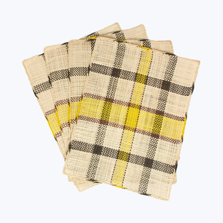 Handwoven Iraca Placemats, Set of 4