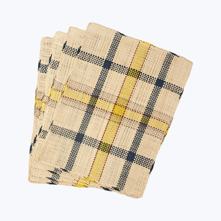 Handwoven Iraca Placemats, Set of 4